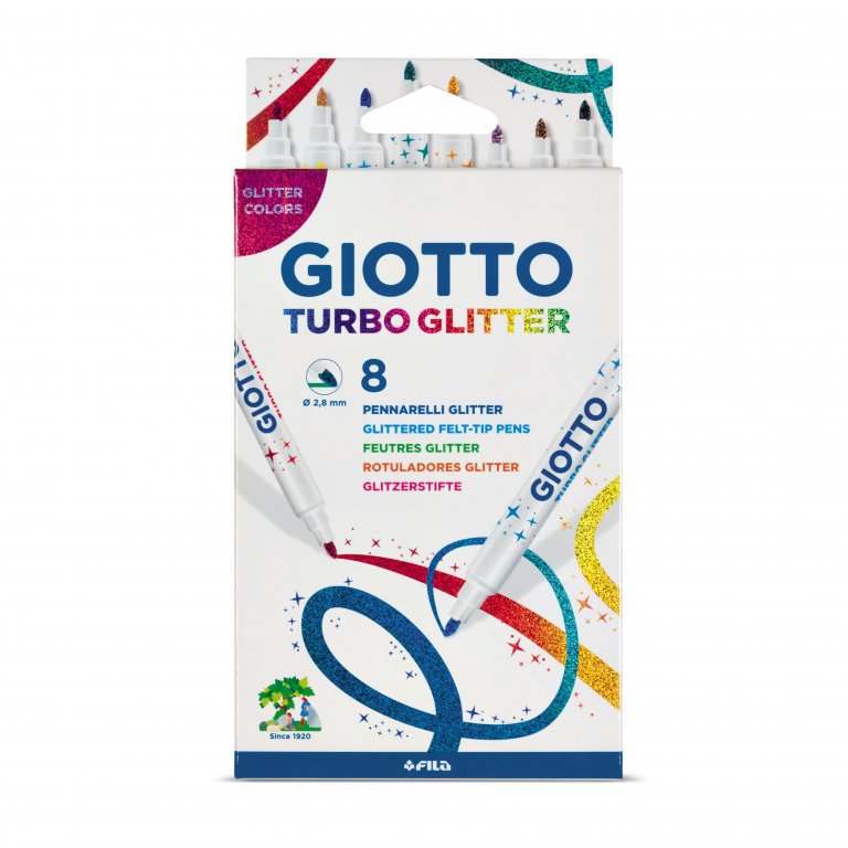 Giotto Glitzerstifte Turbo, Set
