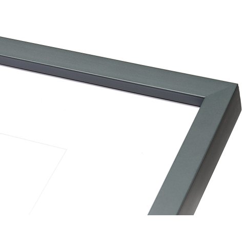 Interchangeable picture frame, wood, Moritz S 18 x 24 cm, basalt grey (RAL 7012)