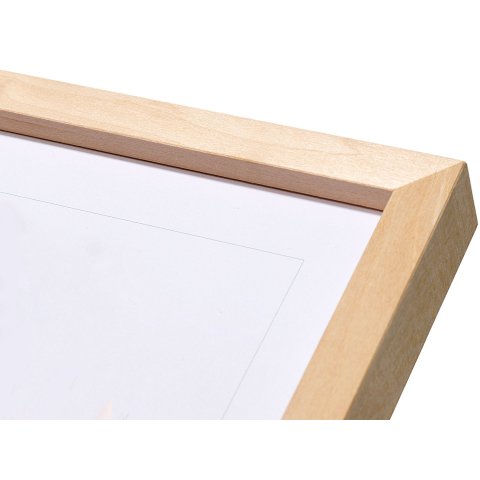 Interchangeable picture frame, wood, Moritz S 18 x 24 cm, basswood untreated