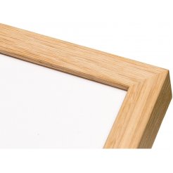 Interchangeable picture frame, wood, Nena S 18 x 24 cm, Eiche veneered