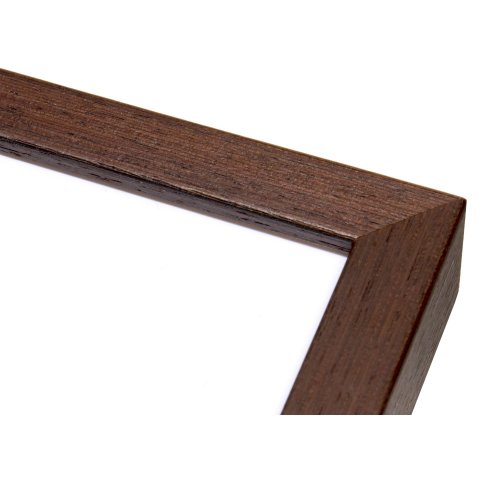 Marco de madera para colgar Nena S 30 x 30 cm, enchapado en wengué