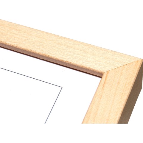 Marco de madera para colgar Nena S 50 x 50 cm, chapado en arce