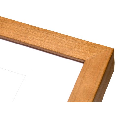 Marco de madera para colgar Nena S 50 x 50 cm, chapa de cerezo
