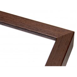 Nena M interchangeable picture frame, wood 50 x 60 cm, wenge wood veneer
