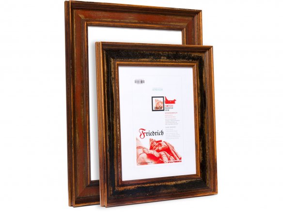 Interchangeable picture frame, wood, Friedrich