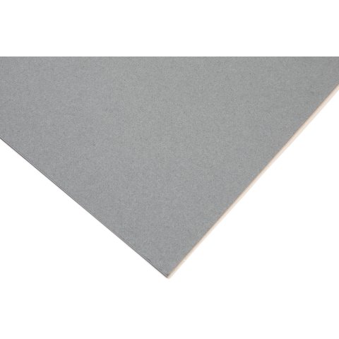 Núcleo de cartón blanco Peterboro passe-partout aprox. 1,4 x 810 x 1020 mm, gris pizarra