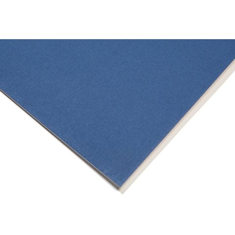 Peterboro Passepartoutkarton weißer Kern ca. 1,4 x 810 x 1020 mm, preußischblau