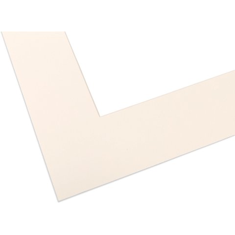 Peterboro passe-partout stracci di cartone di cotone ca. 1,5 x 810 x 1020, bianco antico, tinto in massa