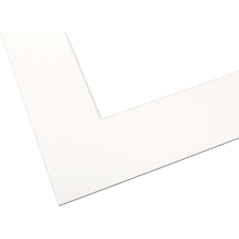 Kurator cartone passepartout ca. 2,5 x 810 x 1200 mm, naturale/bianco DUO