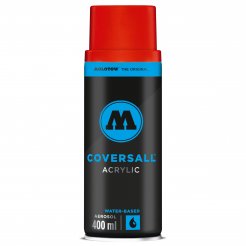 Molotow Acrylsprühfarbe Coversall Water-Based, Dose 400 ml, SWET 100 verkehrsrot (013)