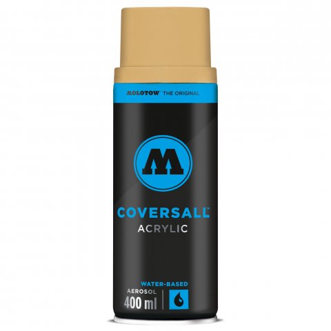 Molotow Pintura acrílica en aerosol Coversall a base de agua lata 400 ml, café con leche