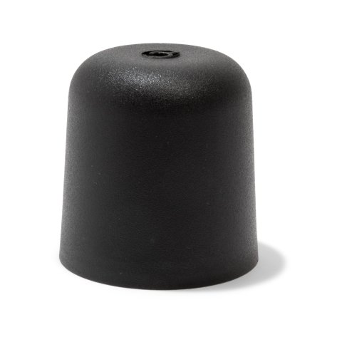 lamp canopy, plastic cylindrical ø 65mm, h 70mm, black