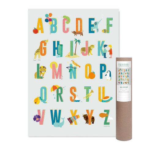 Monimari Poster Recyclingpapier Schule DIN A3, 297 x 420 mm, 160g/m², FSC, ABC