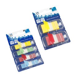 Strisce adesive indice info, bandierine in PET in dispenser