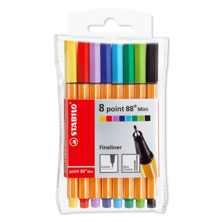 Stabilo Point 88 Mini, set