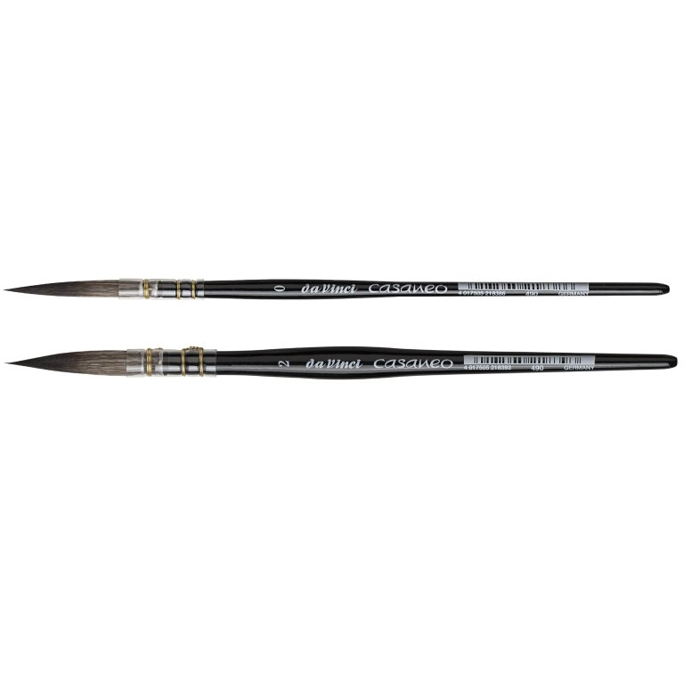 Da Vinci Aquarellpinsel Casaneo, extra lang