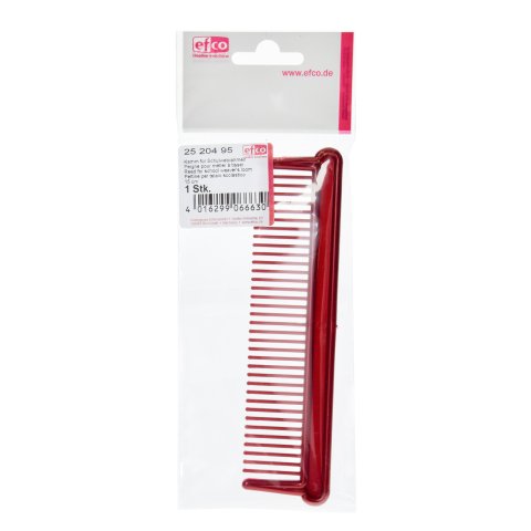 Plastic comb l = 15 cm, for weaving frame