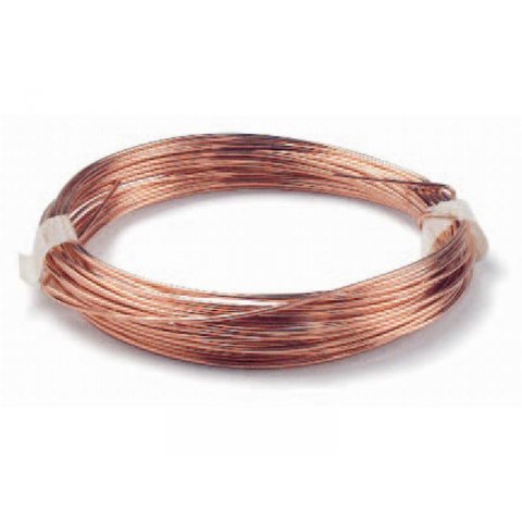 Copper wire, unstraightened ø 0.4  l = 20 m