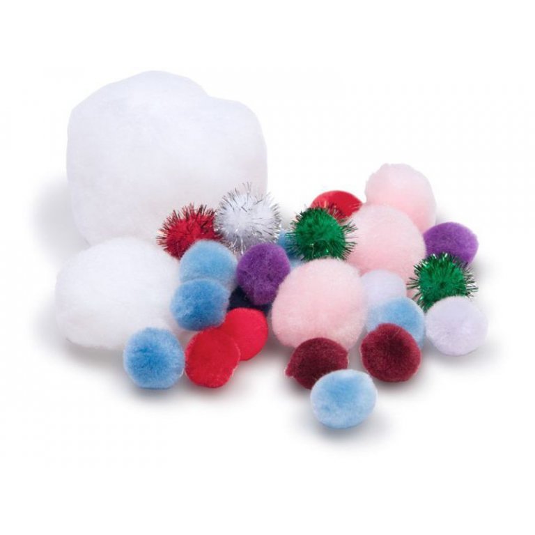Small Pom Poms for Crafts,Fuzzy Balls,Puff Balls,Arts and Crafts Pom Poms  Balls for DIY Art Creative Crafts Decorations - AliExpress