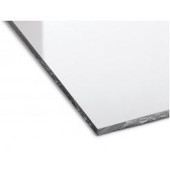 Acrylglas XT Spiegel, glatt 3,00 x 120 x 250 mm, silber