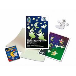 Carpeta manualidades, papel luminiscente, autoadh.