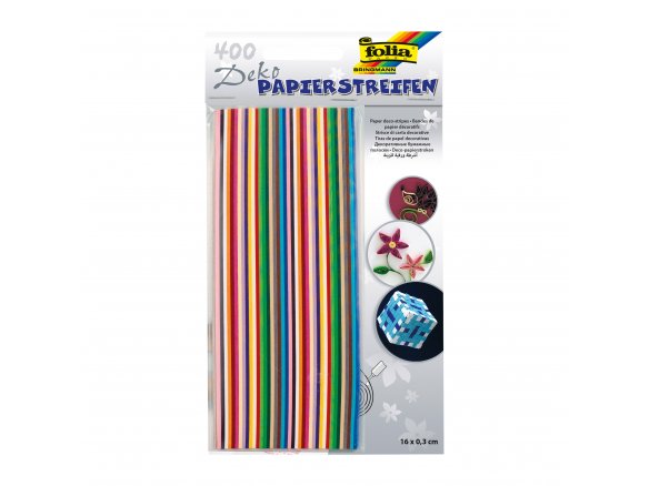 Tiras de papel decorativo