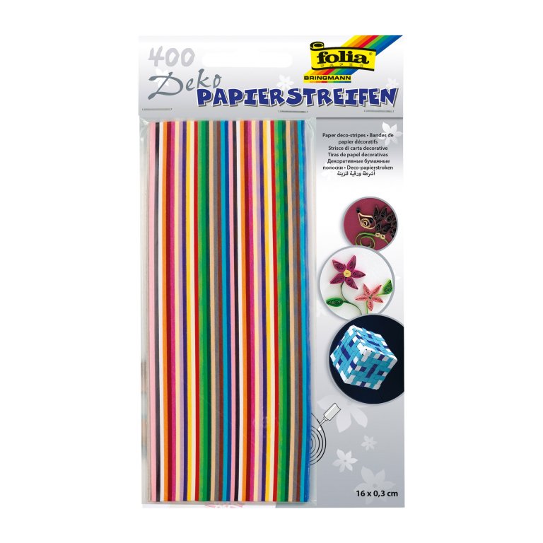 Tiras de papel decorativo