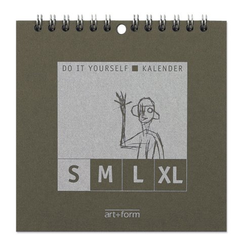 Almanaque en blanco, do-it-yourself 130 x 130 (S), para fotos de hasta 7 x 10 cm, gris