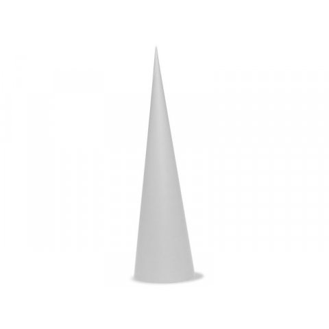 Schultüten (school cone) blank, poster board h = 70 cm, ø ca. 18 cm, white