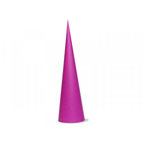 Schultüten (school cone) blank, poster board h = 70 cm, ø ca. 18 cm, pink