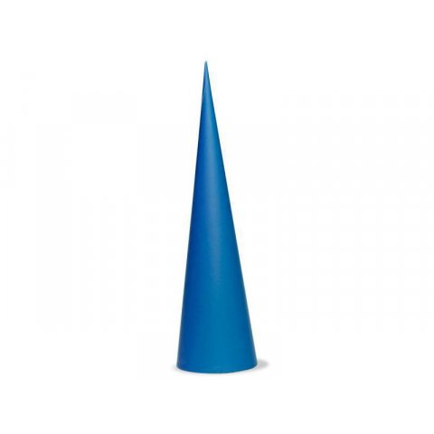 Schultüten (school cone) blank, poster board h = 70 cm, ø ca. 18 cm, blue