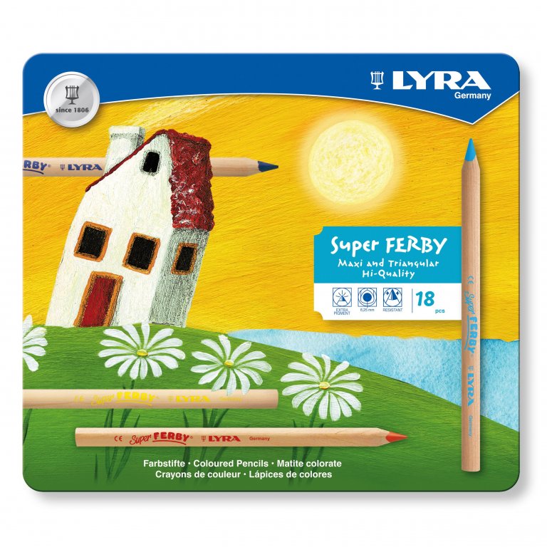Lyra colored pencil Super Ferby Nature, set of 18