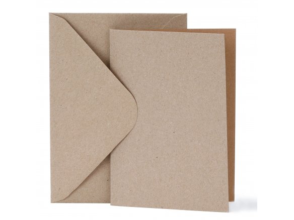 Buy Blank Card Set Recycled Paper Online At Modulor