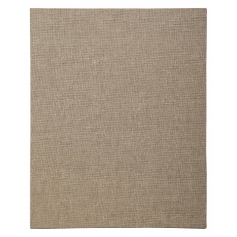 Malkarton natur, transparent grundiert, 250 g/m² mit Maltuch (CO/PE) kaschiert, s=3 mm, 240x300 mm