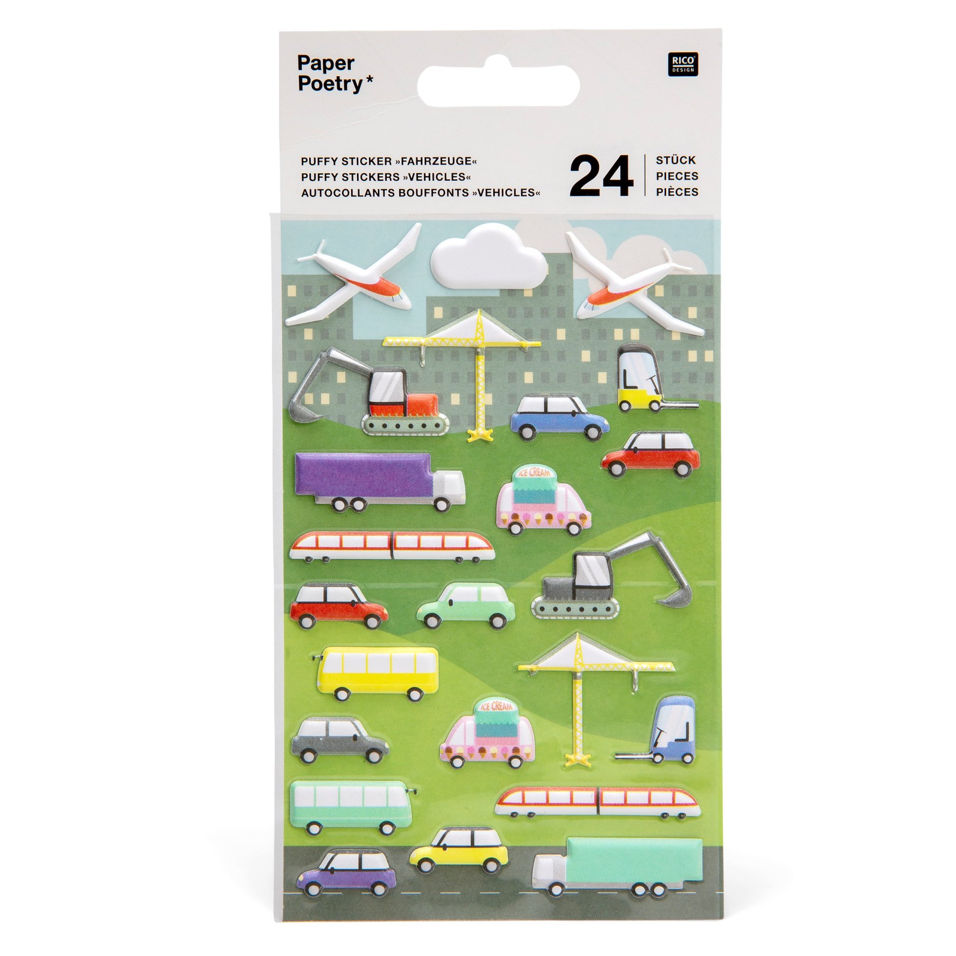 Paper Projects 3D-Schaumstoff-Aufkleber Pet Shop – Wiederverwendbar, 19,5x9,5 Cm – Zum Dekorieren