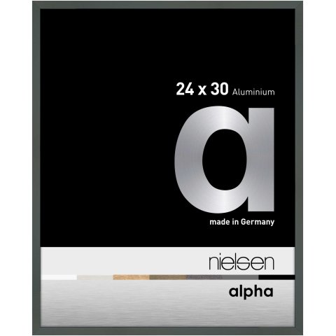 Nielsen Wechselrahmen Alu Alpha 24 x 30 cm, platin
