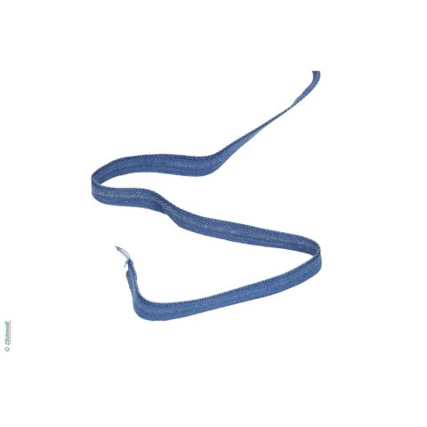Cotton headband, coloured dark blue