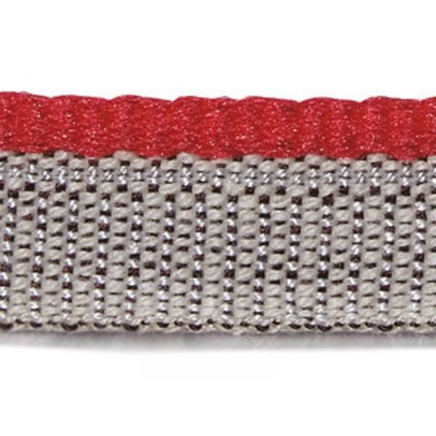 Cotton headband, coloured red,  100 m