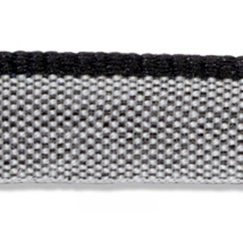 Cotton headband, coloured black, 100 m