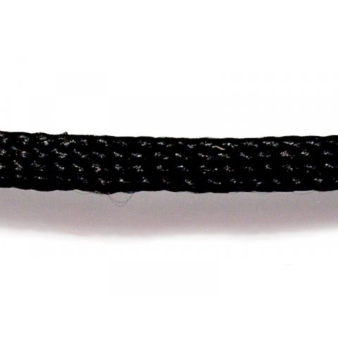 Bookmark lace, coloured black, 5 m