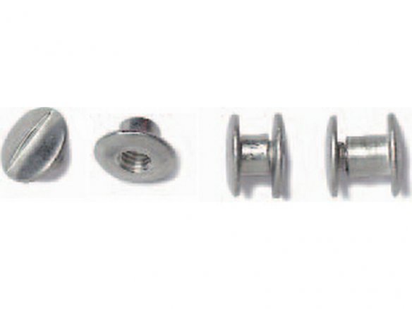 Tornillos de encuadernación, de aluminio, en bruto
