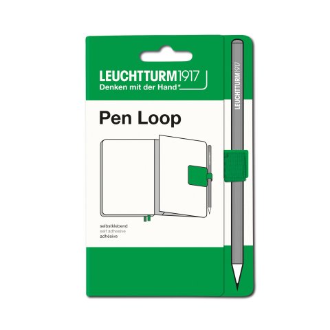 Portaplumas para faros Pen Loop 40 x 40 mm, bucle b = 15 mm, hoja de muelle