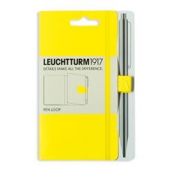 Portapenne Leuchtturm Loop 40 x 40 mm, spira b = 15 mm, limone