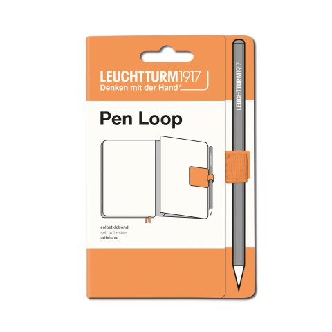Leuchtturm Stifthalter Pen Loop 40 x 40 mm, Schlaufe b = 15 mm, apricot