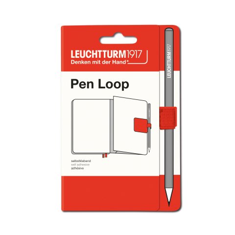 Leuchtturm Stifthalter Pen Loop 40 x 40 mm, Schlaufe b = 15 mm, lobster