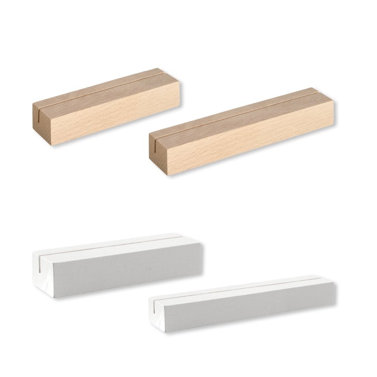 Kartenhalter Holz
