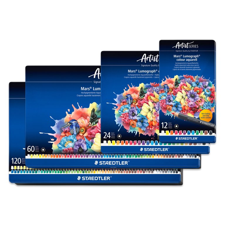 Staedtler colored pencil Mars Lumograph watercolor, set