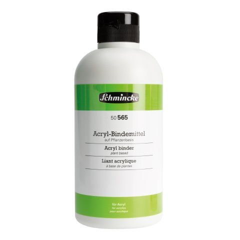 Schmincke Acryl-Bindemittel auf Pflanzenbasis Dose, 500 ml (565)