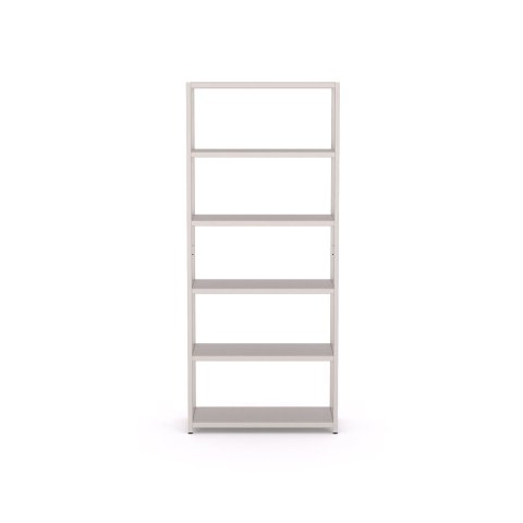 Modulor Regal M1.6 1865x800x400mm, Pfefferweiß, RAL 090 85 05, FS