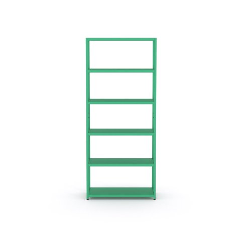 Estantería Modulor M1.6 1865x800x400mm, verde malaquita, RAL 160 70 50, FS